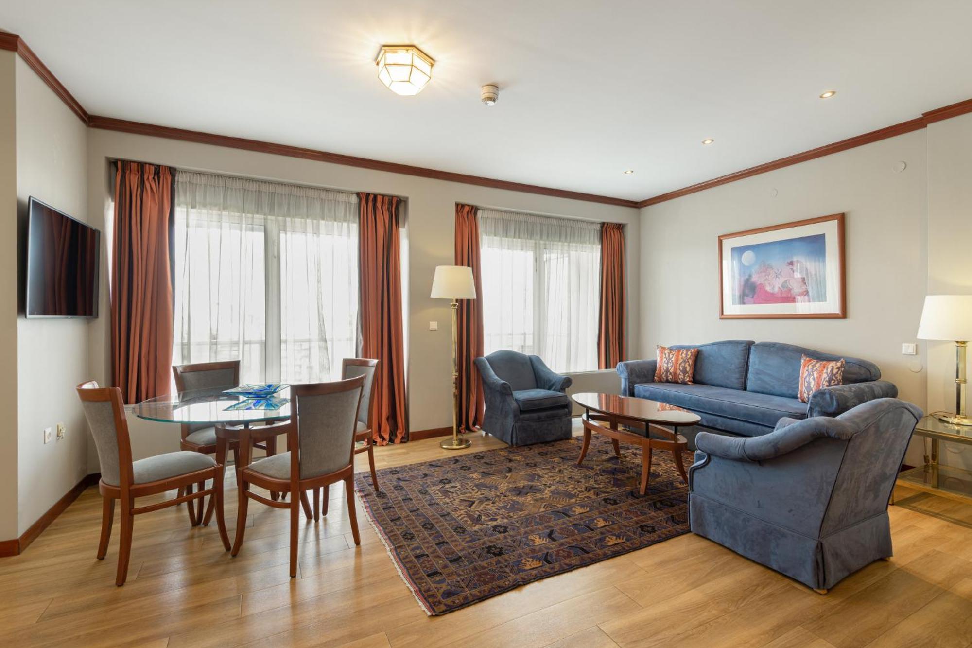 Holiday Inn Thessaloniki By Ihg Zewnętrze zdjęcie Living room